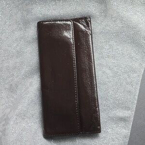 Hobo Original leather tri fold magnetic wallet or clutch!